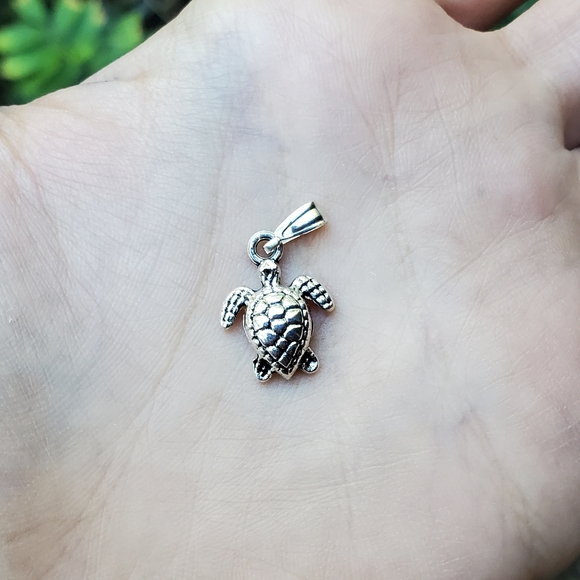 New Silver Turtle Charm - Picture 10 of 10